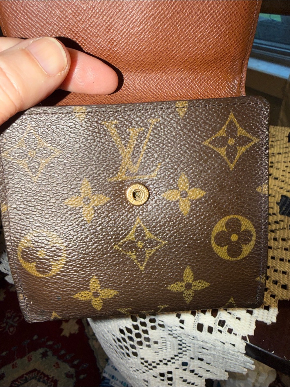 Brown Monogram Compact Wallet - Picture 10 of 11